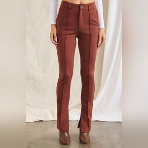 Rust forever21 dress pants